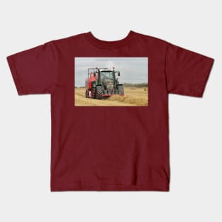 Straw Baling - Big Style Kids T-Shirt